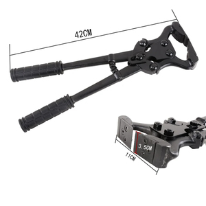 Recortadora de pezuñas de acero inoxidable con resorte de una mano con tuerca de bloqueo (corte al ras) Instrumento veterinario ortopédico - Product Image 6