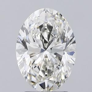 IGI Oval Cut 3,02 CT Lab Grown Diamond Loose para anillo G Color VS1 Clarity Lab Diamond Eco Friendly Diamond Loose para ella - Product Image 1