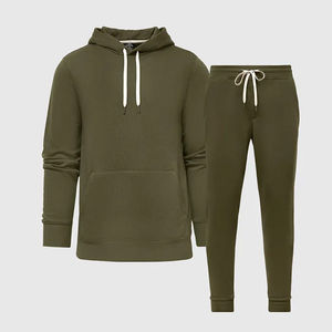 Chándal de Invierno Unisex de Alta Calidad con Logotipo Personalizado, al por Mayor, Talla Grande para Hombre, 100% Algodón con Forro Polar, OEM - Product Image 6