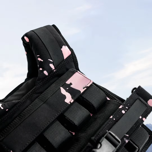 Customizable Tactical Style Leather Weighted Fitness Vest Latest Design with Adjustable Weight for Sports Use Low Price - Product Image 2