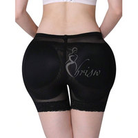 Shorts gainants rembourrés pour femme avec coussinets amovibles, rehausseur de hanches sexy, sous-vêtements amincissants ventre plat, taille haute