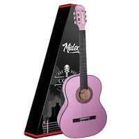 Midex 36 inç 3/4 Çocuk Gitar Seti 8-12 Yaş Yüksek Kaliteli Junior Gitar Sapele Maun Gövde Parlak Kaplama Gitar Çantası Askı Kapo