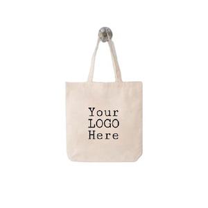 100pcs Par Lot Premium Coton Toile Lénine Durable GOTS ~ Certifié Sac À Provisions Style Simple Sac Réutilisable Livraison Gratuite Pour Cadeau - Product Image 1