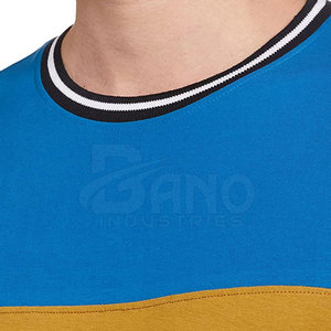 Camiseta de Hombre de Fabricación Pakistaní, Alta Calidad, Algodón/Fibra de Bambú, Tejido Transpirable de Secado Rápido, Estilo Casual, Venta en Línea - Product Image 3
