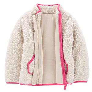 Productos personalizados al por mayor de ropa de invierno al aire libre logotipo personalizado Sherpa chaqueta de mujer Sherpa chaqueta polar - Product Image 2