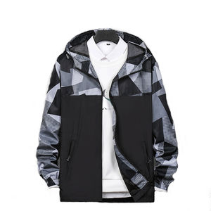 Chaqueta de invierno Softshell para hombre de alta calidad para deportes al aire libre impermeable transpirable cuello levantado para escalada en roca - Product Image 6