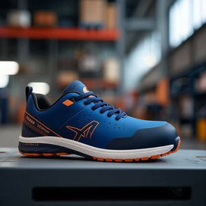 Calzado de Seguridad VIGOR 2 IMPULSE BLUELOW S3S EN ISO 20345:2022, Talla 43, Azul/Naranja, Alta Visibilidad para un Mejor Entorno Laboral - Product Image 3