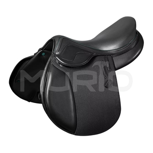 Selle de dressage et de saut en cuir véritable de haute qualité, selle de course anglaise, arbre en bois, produit indien, selle de luxe pour cheval - Product Image 2