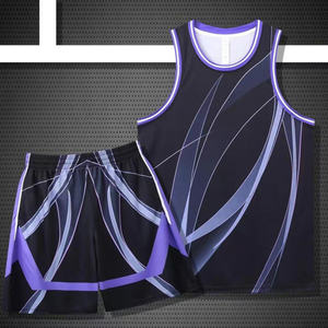 Camiseta de baloncesto con logotipo personalizado de alta calidad, conjunto de estilo americano transpirable, recién llegado, ropa de baloncesto personalizada - Product Image 2