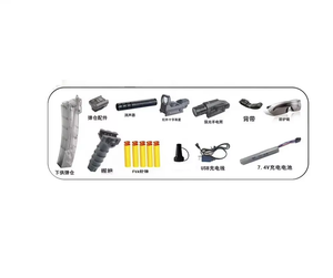 ปืนของเล่นเด็กคุณภาพสูงแบบกำหนดเอง ปืนยิงลูกบอลไฟฟ้า <span class=keywords><strong>MP5k</strong></span> สำหรับเด็ก ปืนฉีดน้ำสำหรับเล่นกลางแจ้ง - Product Image 5