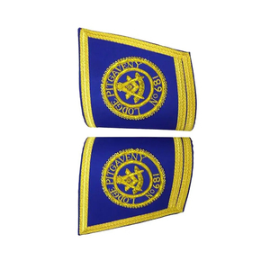 Gantelets les plus vendus maçonnique Regalia écossais passé maître manchette personnaliser broderie gantelets manchettes Ronpex - Product Image 4