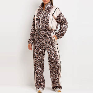 Ensemble de survêtement pour femme toutes couleurs, 100% coton, décontracté, hiver, uni, polaire, respirant, lavable, séchage rapide, style haut de gamme - Product Image 2