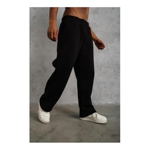 Ensemble de survêtement personnalisé pour homme, grande taille - 100% coton, pantalon de survêtement et sweat-shirt confortables, vêtements de sport avec extensibilité quadridirectionnelle - Product Image 1