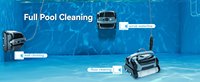 WC-1011 Robot Kolam Renang Berkabel Otomatis, Robot Pembersih Kolam Bawah Air Pintar yang Dapat Memanjat Dinding - Colokan AS