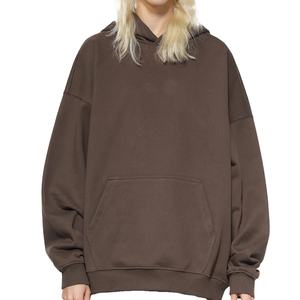 Thick Oversize <b>Hoodie</b> <b>Men</b> & Women Heavyweight Comfortable Relaxed Fit <b>Oversized</b> Stretch Ribbed Cuffs Unisex <b>Hoodie</b> - Product Image 1