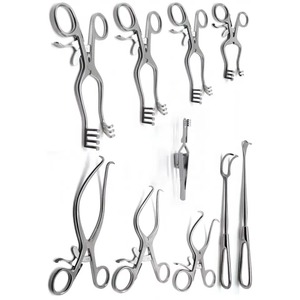 Ensemble de 10 instruments chirurgicaux orthopédiques vétérinaires rétracteurs chirurgicaux aiguisés - Product Image 4
