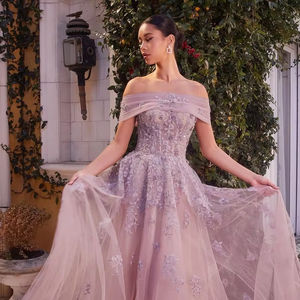 ชุดเดรสออกงานกลางคืนแขนกุดไม่มีสายรัดประดับลูกปัดไข่มุก, เดรสออกงานค็อกเทล - Product Image 1