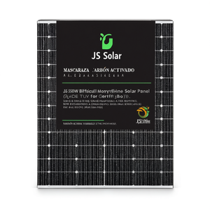 แผงโซลาร์เซลล์ JS Solar 550W แบบสองหน้า โมโนคริสตัลไลน์ เกรด A ได้รับการรับรองมาตรฐาน TUV - Product Image 2