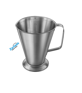 Jarra medidora de acero inoxidable de alta calidad con mango Holloware Instruments para fabricante y exportador de hospitales - Product Image 3