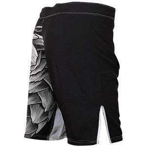Pantalones cortos de MMA de buena calidad para hombre, pantalones cortos de agarre con estampado de logotipo personalizado, pantalones cortos de MMA transpirables de estilo MMA - Product Image 5