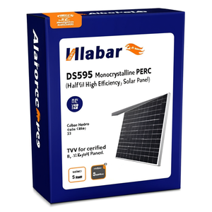 Panneau solaire monocristallin PERC à demi-cellules haute efficacité Solar Hero DS595, certifié TUV, emballé sur palette - Product Image 2
