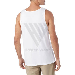 Débardeurs pour hommes en coton 100% respirant, taille plus, service OEM, design, fabriqués au Pakistan, vêtements de sport - Product Image 3