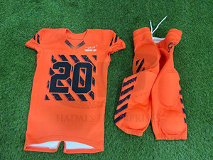 Conception personnalisée Uniforme de football américain Meilleur matériau Uniforme de football américain nouveau style - Product Image 4