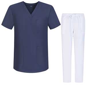 Pigiama Sanitario Unisex MISEMIYA 6801-6802-BLANCO (Sri Lanka) - Product Image 2