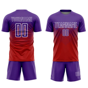 Uniforme de Fútbol Unisex de Talla Grande, Alta Calidad, Ligero, Transpirable, Ecológico, de Secado Rápido, Verano, Poliéster/Algodón, Pantalón Corto - Product Image 1