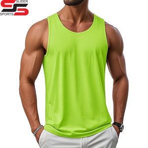 Débardeur pour hommes à séchage rapide en maille tricotée sans manches pour la salle de sport - Product Image 2