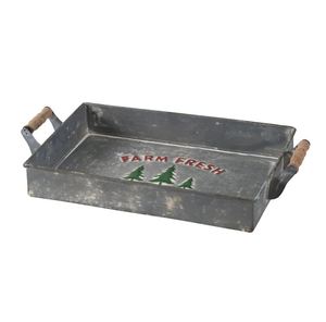 Nouveau design créatif Plateau de service en métal pour la maison Décoration de table décorative pour hôtel restaurant bar Ustensiles de cuisine Fabriqué en Inde Vente en gros - Product Image 4