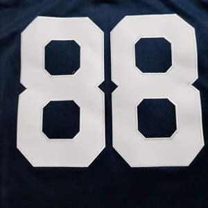 Maillots de football américain personnalisables de qualité supérieure, imprimés par transfert thermique, manches courtes, grandes tailles, respirants – Vente chaude - Product Image 6