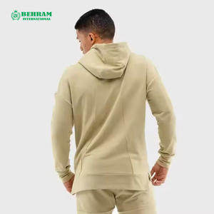 Sweat à capuche vierge 100% Coton en molleton polaire / French Terry, coupe classique, unisexe, grammage lourd, bien ajusté, séchage rapide, respirant, diverses options - Product Image 3
