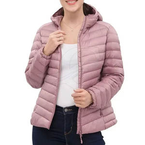 Chaqueta acolchada de invierno de talla grande superventas, forro de nailon, procesamiento de punto de alta calidad, cremallera de relleno de poliéster personalizable - Product Image 1