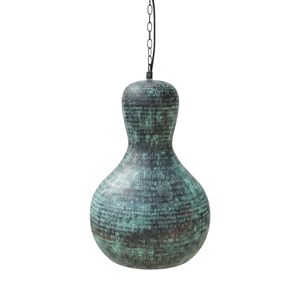 Lustre suspendu en laiton antique moderne pour villa, lumière blanche chaude, 220V, commande par interrupteur - Product Image 1