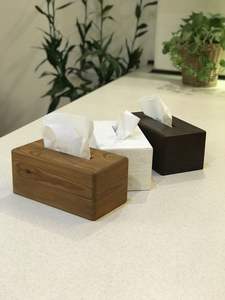Boîte à mouchoirs faite à la main au design attrayant boîte à mouchoirs de taille personnalisée en bois de qualité supérieure au prix le plus bas - Product Image 2