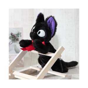 Peluche de Anime del Servicio de Entregas de Kiki, Juguete de Peluche Súper Suave de Jiji Acostado, MOQ Bajo, Bolsa de Peluche Figurativa - Product Image 3