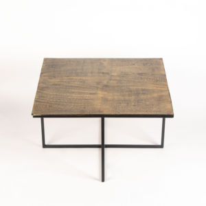 Juego de mesa de centro de estilo europeo y americano de 3 piezas con tapa cuadrada para muebles de sala de estar y dormitorio - Product Image 5