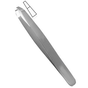 Pinzas profesionales de acero inoxidable para cejas, pinzas de belleza para el cabello inclinado, pinzas para cejas, removedor de vello facial Extra para maquillaje - Product Image 1