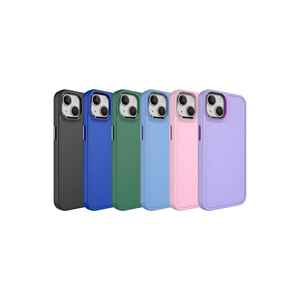 Coque de téléphone en PC rigide de luxe Netzy SAFA Botox Series avec cadre métallique, anti-traces de doigts, protection antichoc pour iPhone 13 Plus - Product Image 2