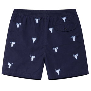 Shorts de bain pour hommes, séchage rapide, caleçons de plage, taille élastique, cordon de serrage, légers, shorts de bain d'été - Product Image 2