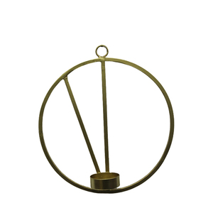 Iron Wall Decorative T Light Holder White Color Wall Candle Holder for Wall Hanging & Wedding Decoration - Product Image 4