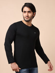 100% algodón negro para hombre para Polo camiseta de moda patrón sólido manga corta suave cómodo ajuste Regular personalizable imprimible - Product Image 4