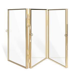 Cadre photo carré contemporain en métal profil plat avec finition beige mat pour mariage bébé et photos de remise de diplôme - Product Image 4