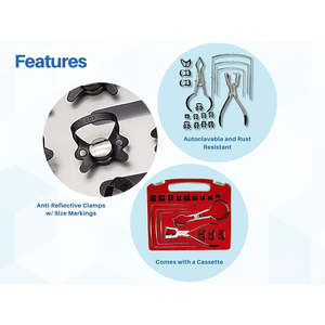 Pince orthodontique dentaire en acier inoxydable Ainsworth de 6,75 pouces, certifiée CB, poignée ergonomique, fournitures de santé - Product Image 3