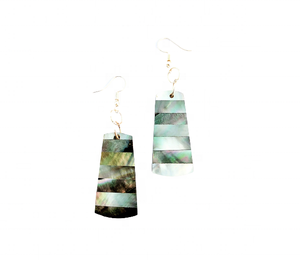 Pendientes de Moda Listos para Enviar, Chapados en Oro Rosa, con Madreperla, Forma Redonda, Regalo de Cumpleaños para Mujer 2020 - Product Image 6