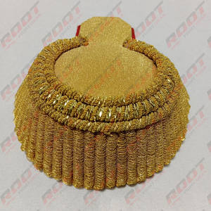 MOST POPULAR Embroidered Luxury Lace Epaulettes Shoulder <b>Board</b> Ceremonial Uniform High Quality Customized - Product Image 5