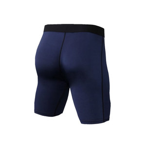 Short de compression long personnalisé pour hommes collants de sport à sec sous-short de sport short de couche de base pour la course expédition DDP - Product Image 2