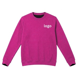 เสื้อสเวตเชิ้ตผ้าเฟรนช์เทอร์รี่แบบเรียบ หนัก 440 กรัม สำหรับผู้ชาย คอกลม ยูนิเซ็กซ์ สีพื้น สวมใส่สบาย - Product Image 3