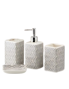 Juego de baño de resina de alta demanda, juegos de baño Premium atractivos de alta calidad, accesorios de baño decorativos de tendencia superior - Product Image 2